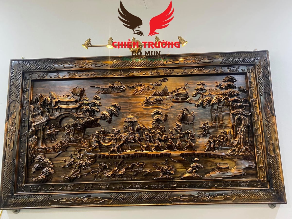 Tranh Vinh Quy Bái Tổ