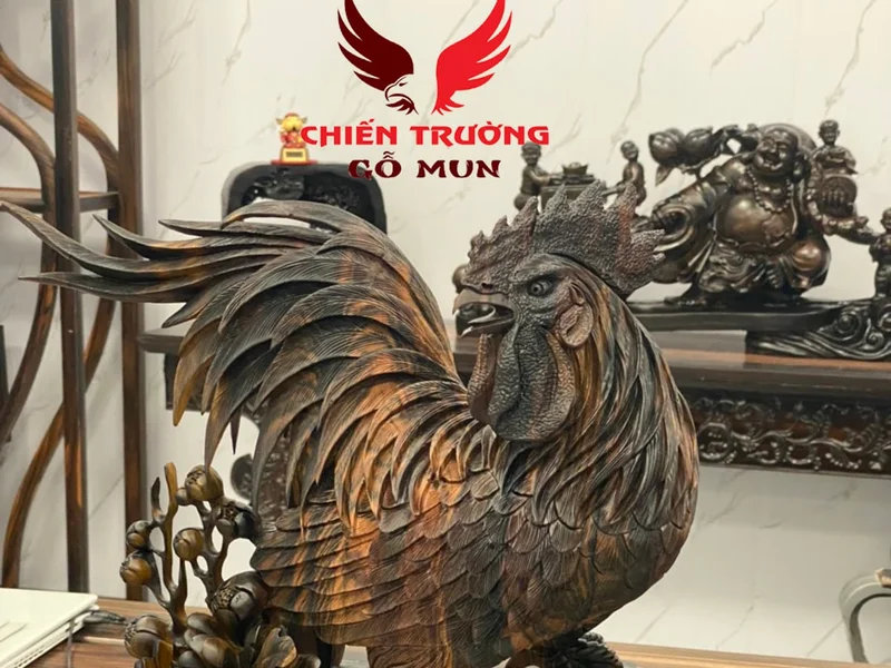 Tượng Gà Trống Phong Thủy
